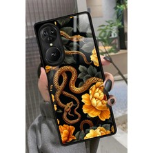 Snacase Reeder S19 Max Pro S Edge Uyumlu Yılan Tasarımlı Parlak Silikon Kılıf