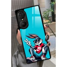 Snacase Reeder S19 Max Pro S Edge Uyumlu Bugs Bunny Tasarımlı Parlak Silikon Kılıf