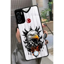 Snacase Reeder S19 Max Pro S Uyumlu Kartal Tasarımlı Parlak Silikon Kılıf