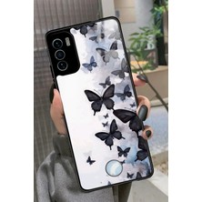 Snacase Reeder S19 Max Pro S Uyumlu Siyah Kelebek Tasarımlı Parlak Silikon Kılıf