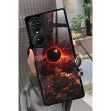 Snacase Reeder S19 Max Pro S Edge Uyumlu Soyut Sanat Tasarımlı Parlak Silikon Kılıf