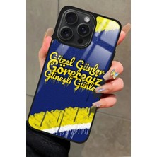 Snacase  Apple iPhone 14 Pro Max Uyumlu Taraftar Sözü Yazılı Parlak Silikon Kılıf