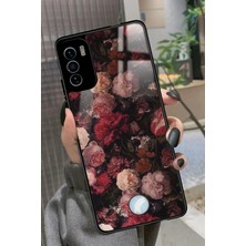Snacase Reeder S19 Max Pro S Uyumlu Pembe Çiçek Tasarımlı Glossy Silikon Kılıf