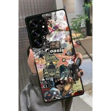 Snacase  Samsung Galaxy S25 Ultra Uyumlu Poster Tasarımlı Parlak Silikon Kılıf