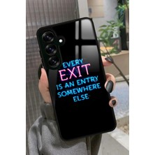 Snacase  Samsung Galaxy S25 Uyumlu Somewhere Else Tasarımlı Parlak Silikon Kılıf