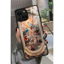 Snacase Reeder S23 Pro Max Uyumlu Rönesans Tasarımlı Parlak Silikon Kılıf