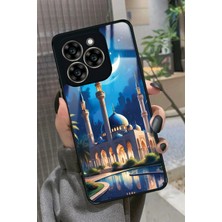 Snacase Reeder S919 Uyumlu Cami Tasarımlı Parlak Silikon Kılıf