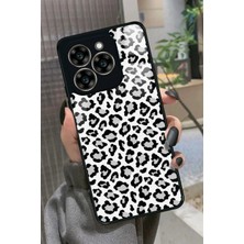 Snacase Reeder S919 Uyumlu Leopar Tasarımlı Glossy Silikon Kılıf