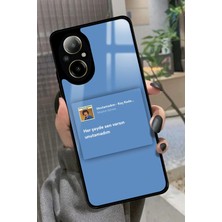 Snacase Realme 12 Lite Uyumlu Müslüm Gürses Şarkı Sözü Tasarımlı Parlak Silikon Kılıf