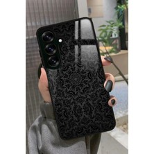 Snacase  Samsung Galaxy S25 Plus Uyumlu Siyah Karışık Tasarımlı Glossy Silikon Kılıf