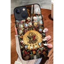 Snacase  Apple iPhone 14 Uyumlu Padişah Tasarımlı Parlak Silikon Kılıf