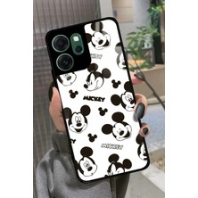 Snacase Oppo Reno 14F Uyumlu Mıckey Donald Tasarımlı Parlak Silikon Kılıf