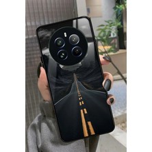 Snacase Realme 12 Uyumlu Yol Tasarımlı Parlak Silikon Kılıf