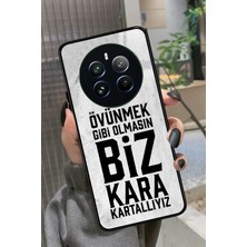 Snacase Realme 12 Uyumlu Söz Yazılı Parlak Silikon Kılıf