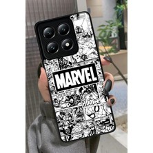Snacase  Xiaomi Mi 14T Pro Uyumlu Marvel Tasarımlı Parlak Silikon Kılıf