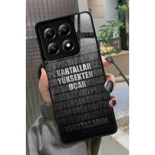 Snacase  Xiaomi Mi 14T Pro Uyumlu Söz Yazılı Parlak Silikon Kılıf