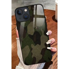 Snacase  Apple iPhone 14 Uyumlu Kamuflaj Tasarımlı Parlak Silikon Kılıf
