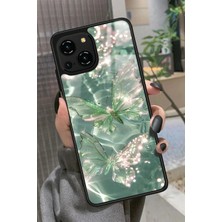 Snacase Reeder S23 Pro Max Uyumlu Yeşil Kelebek Tasarımlı Parlak Silikon Kılıf
