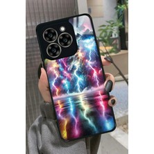 Snacase Reeder S919 Uyumlu Renkli Şimşek Tasarımlı Parlak Silikon Kılıf