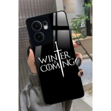 Snacase Oppo Reno 13F Uyumlu Game Of Thrones Tasarımlı Parlak Silikon Kılıf