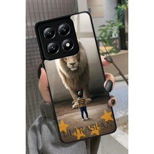 Snacase  Xiaomi Mi 14T Pro Uyumlu Aslan Tasarımlı Parlak Silikon Kılıf