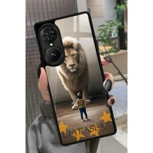 Snacase Reeder S19 Max Pro S Edge Uyumlu Aslan Tasarımlı Parlak Silikon Kılıf