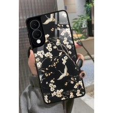 Snacase  Samsung Galaxy S25 Edge Uyumlu Van Gogh Siyah Ağaç Tablosu Tasarımlı Parlak Silikon Kılıf