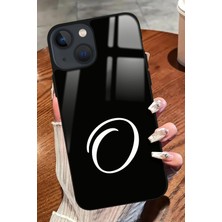Snacase  Apple iPhone 13 Uyumlu O Harfi Yazılı Parlak Silikon Kılıf