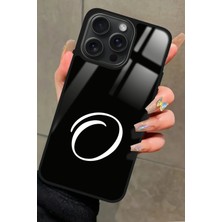 Snacase  Apple iPhone 15 Pro Max Uyumlu O Harfi Yazılı Parlak Silikon Kılıf