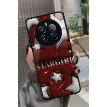 Snacase Realme 12 Uyumlu Star Girl Tasarımlı Parlak Silikon Kılıf