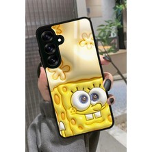 Snacase  Samsung Galaxy S25 Plus Uyumlu Sunger Bob Tasarımlı Parlak Silikon Kılıf