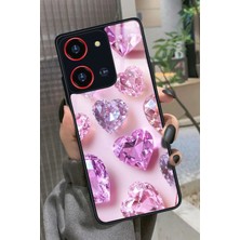 Snacase Reeder S19 Max Pro S 108 Mp (Zoom) Uyumlu Simli Taş Tasarımlı Parlak Silikon Kılıf