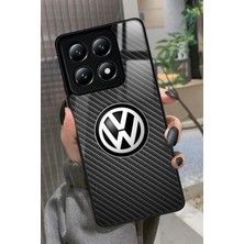 Snacase  Xiaomi Mi 14T Pro Uyumlu Araba Logosu Tasarımlı Parlak Silikon Kılıf