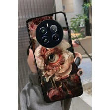 Snacase Realme 12 Uyumlu Sanat Tasarımlı Parlak Silikon Kılıf