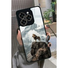 Snacase Reeder S919 Uyumlu Aslan Tasarımlı Parlak Silikon Kılıf