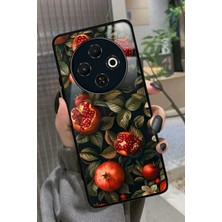 Snacase Tecno Spark 30C Uyumlu Pembe Para Tasarımlı Parlak Silikon Kılıf