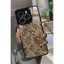 Snacase Reeder S919 Uyumlu Renkli Çiçek Tasarımlı Parlak Silikon Kılıf