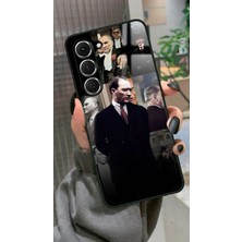 Snacase Tecno Spark 40 Pro Uyumlu Bordo Poster Tasarımlı Parlak Silikon Kılıf
