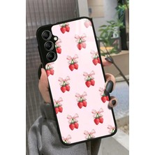 Snacase  Samsung Galaxy A14 Uyumlu Kiraz Tasarımlı Parlak Silikon Kılıf