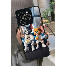 Snacase Reeder S919 Uyumlu Tom And Jerry Tasarımlı Parlak Silikon Kılıf