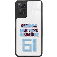 Snacase  Xiaomi Redmi Note 11 Pro Uyumlu 61 Yazılı Parlak Silikon Kılıf