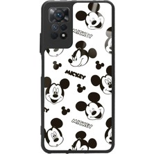 Snacase  Xiaomi Redmi Note 11 Pro Uyumlu Mıckey Donald Tasarımlı Parlak Silikon Kılıf