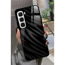 Snacase  Infinix Hot 60 Uyumlu Zebra Tasarımlı Parlak Silikon Kılıf