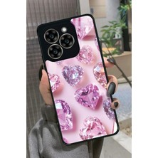 Snacase Reeder S919 Uyumlu Simli Taş Tasarımlı Parlak Silikon Kılıf