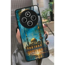 Snacase  Xiaomi Redmi 14C Uyumlu Cami Tasarımlı Parlak Silikon Kılıf