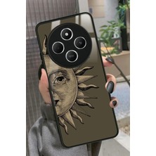 Snacase  Xiaomi Redmi 14C Uyumlu Güneş Tasarımlı Parlak Silikon Kılıf