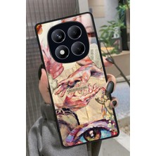 Snacase  Xiaomi Redmi Note 14 Pro 4g Uyumlu Tablo Tasarımlı Glossy Silikon Kılıf