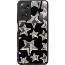 Snacase  Xiaomi Redmi Note 11 Pro Uyumlu Yıldız Tasarımlı Parlak Silikon Kılıf