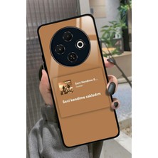 Snacase Tecno Spark 30C Uyumlu Van Gogh Ağaç Tablosu Tasarımlı Parlak Silikon Kılıf