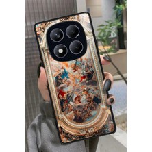 Snacase  Xiaomi Redmi Note 14 Pro 4g Uyumlu Rönesans Tasarımlı Parlak Silikon Kılıf